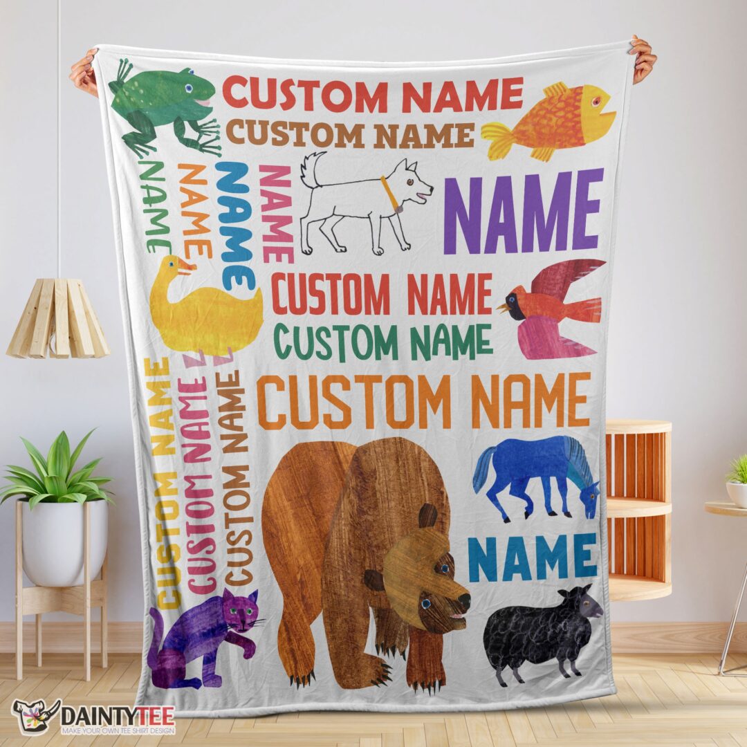 top-brown-bear-brown-bear-what-do-you-see-gift-blanket-fleece-customized-blanket-mk-01-1 Top Brown Bear Brown Bear What Do You See Gift Blanket Fleece Customized Blanket