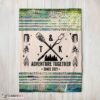 Top Camping Couple Adventure Together Since Blanket Fleece Customized Blanket