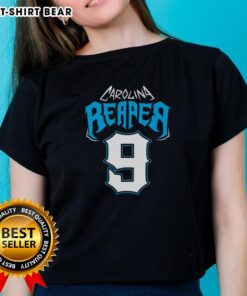 Top Carolina Reaper 9 Ladies Tee featuring a stylish design for hot pepper enthusiasts and fashion lovers.