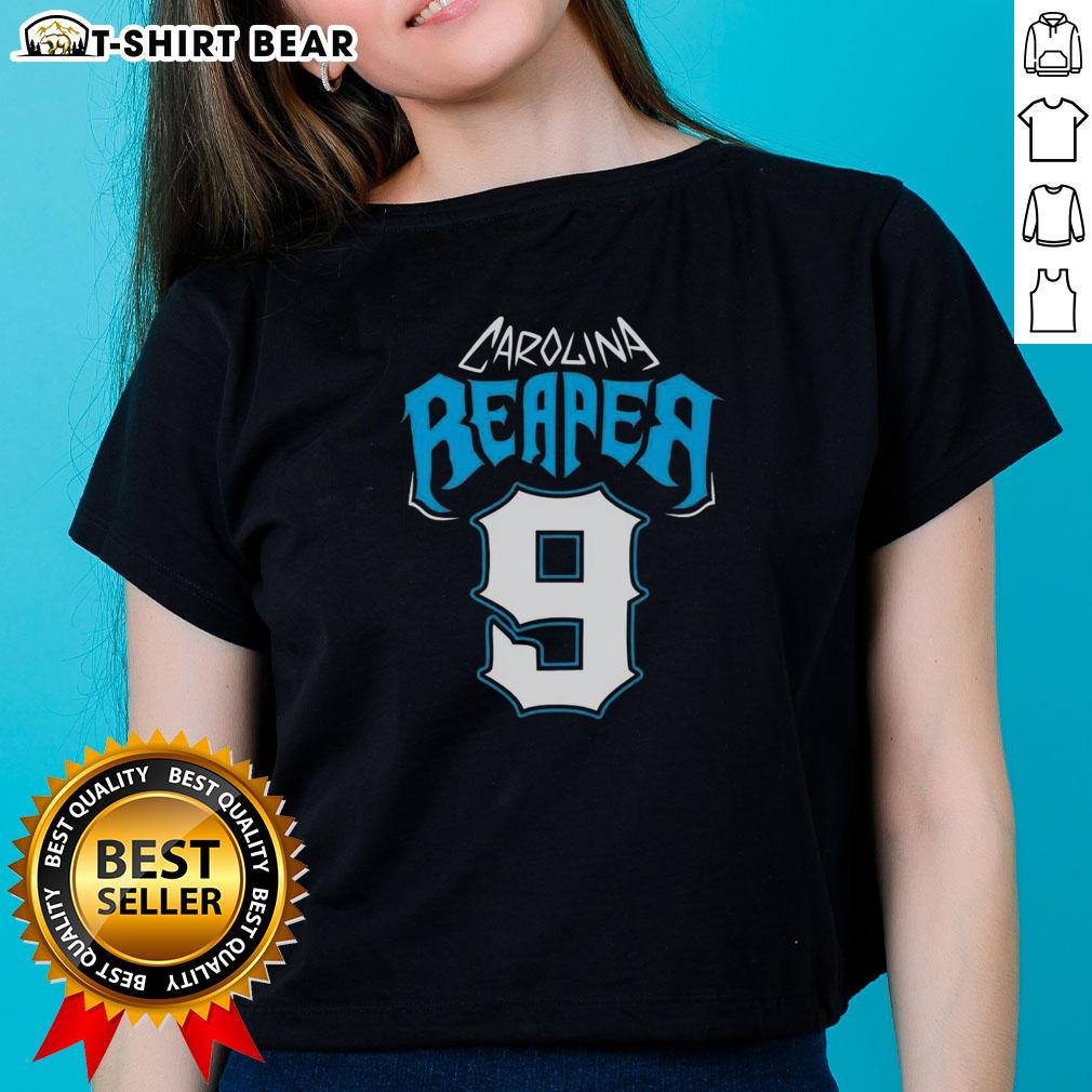 Top Carolina Reaper 9 Ladies Tee Top Carolina Reaper 9 Ladies Tee featuring a stylish design for hot pepper enthusiasts and fashion lovers.