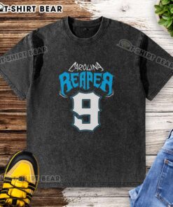 Top Carolina Reaper 9 washed t-shirt featuring a vibrant design and comfortable fit, perfect for spice lovers.