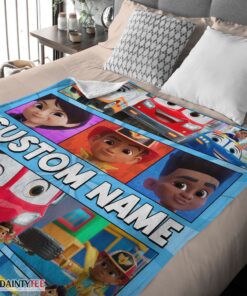 Top Cartoon Disney Firebuds Blanket Customize Blanket - Image 3