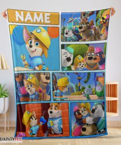 Top Cartoon PAW Patrol Baby Animals Blanket Fleece Customized Blanket