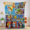 Top Cartoon PAW Patrol Baby Animals Blanket Fleece Customized Blanket