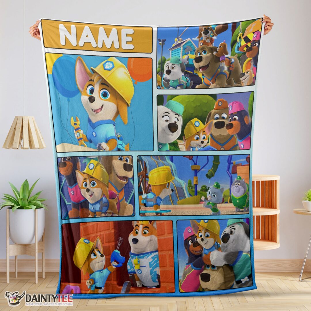top-cartoon-paw-patrol-baby-animals-blanket-fleece-customized-blanket-mk-01 Top Cartoon PAW Patrol Baby Animals Blanket Fleece Customized Blanket