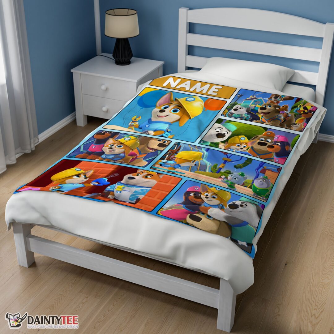 top-cartoon-paw-patrol-baby-animals-blanket-fleece-customized-blanket-mk-02 Top Cartoon PAW Patrol Baby Animals Blanket Fleece Customized Blanket - Image 3