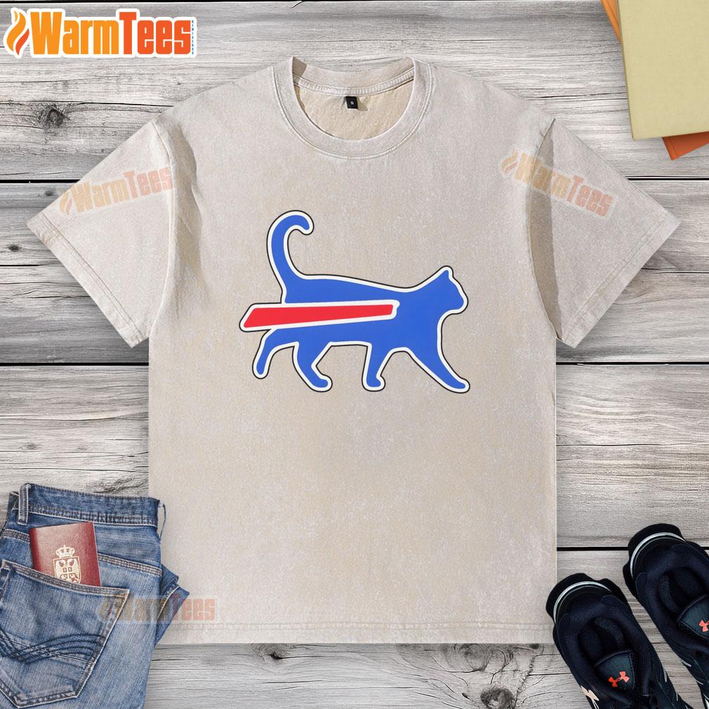 top-cat-bills-is-funny-football-team-meme-washed-t-shirt Funny football team meme on a washed t-shirt featuring Top Cat Bills, perfect for sports fans and casual wear.
