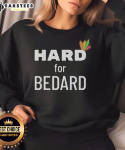 Top Chicago Blackhawks hockey sweatshirt featuring Bedard design, perfect for fans supporting their team in style.