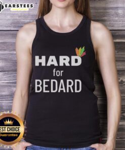 Top Chicago Blackhawks hockey tank top featuring Bedard design, perfect for fans showcasing team spirit and style.