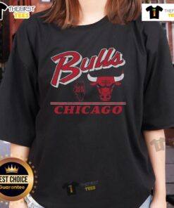 Top Chicago Bulls Fly By vintage ladies tee featuring a classic design, perfect for fans and casual wear.