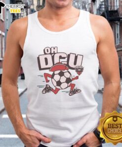 Stylish Top D.C. United Oh DCU tank top featuring team colors and logo, perfect for fans and summer wear.