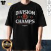 Alt Text: Top Detroit Tigers 2025 AL Central Division Champions T-Shirt featuring team logo and celebratory design.