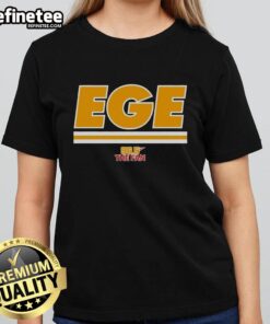 Top EGE Kansas City Chiefs Football Ladies Tee from 96.5 The Fan, featuring team colors and logo for passionate fans.
