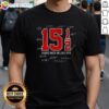 Top Games July 8th Cleveland Baseball Signature T-Shirt featuring team logo and vibrant design for fans.