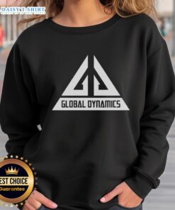 Cozy Top Global Dynamics sweatshirt in navy blue, perfect for casual wear and showcasing your style and comfort.