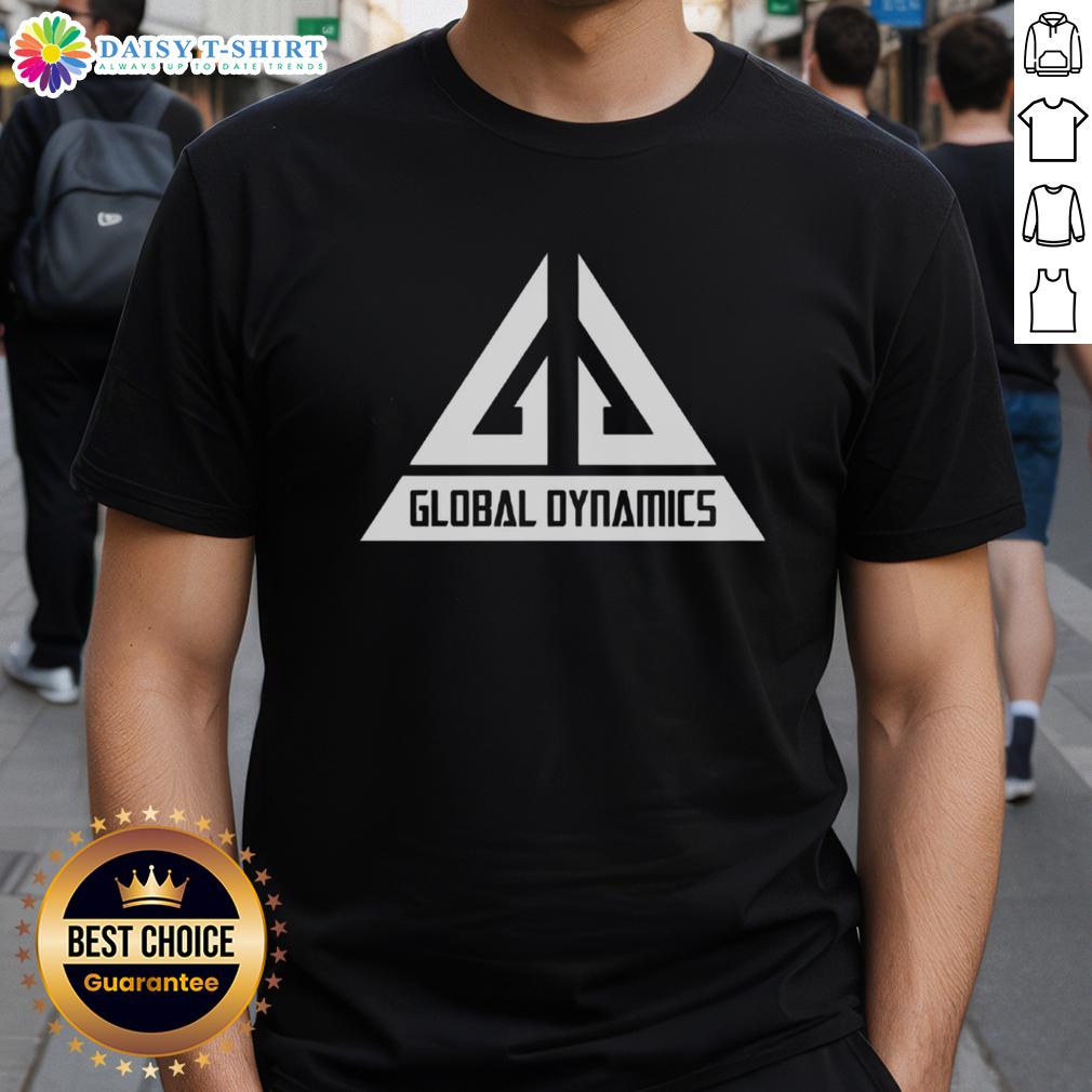 Top Global Dynamics T Shirt Top Global Dynamics T-Shirt featuring a modern design and vibrant colors, perfect for casual wear and global enthusiasts.