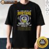 Alt Text: Green Bay Packers T-Shirt: 'I May Live In Montana But On Game Day My Heart Belongs To Packers' design
