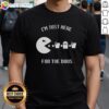 Top I'M Just Here For The Boos T-Shirt featuring a fun Halloween design perfect for festive celebrations.
