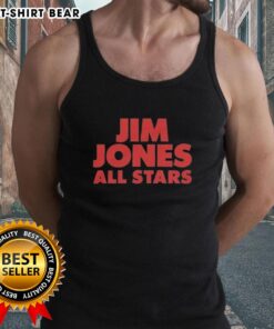 Top Jim Jones All Stars Logo Tank Top featuring vibrant colors and stylish design for a trendy summer look.