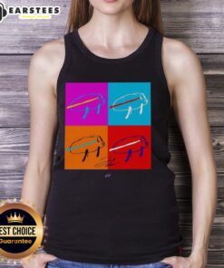 Stylish tank top featuring a signature illustration of Josh Allen, perfect for Buffalo Bills fans and summer wear.