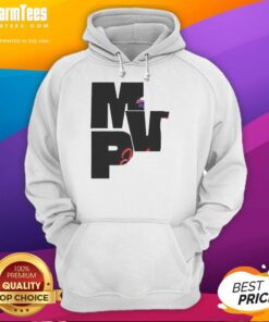 Josh Allen Buffalo Bills hoodie featuring 'Be Good Do Good God Bless MVP' slogan, perfect for fans and supporters.