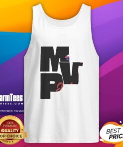 Josh Allen Buffalo Bills MVP tank top featuring 'Be Good Do Good God Bless' slogan, perfect for football fans.