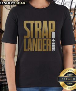 Top Kris Statlander STRAPlander Ladies Tee featuring a stylish design perfect for wrestling fans and casual wear.