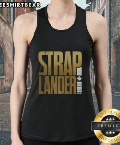 Alt Text: Top Kris Statlander STRAPlander tank top featuring a stylish design, perfect for casual wear and wrestling fans.