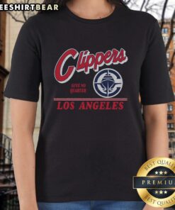 Vintage Los Angeles Clippers ladies tee with stylish fly-by design, perfect for fans and casual wear.