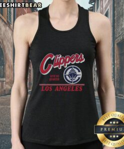 Top Los Angeles Clippers fly by vintage tank top featuring team logo and retro design, perfect for basketball fans.