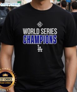 Alt Text: Top Los Angeles Dodgers World Series Champions 2025 T-Shirt featuring bold graphics and vibrant team colors.