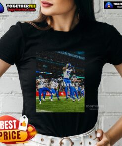 Top Los Angeles Rams Victory Monday ladies tee featuring a stylish design perfect for game day celebrations.