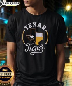 Top LSU Tigers Texas Tigers T-Shirt featuring vibrant team colors and logo, perfect for fans and game day attire.