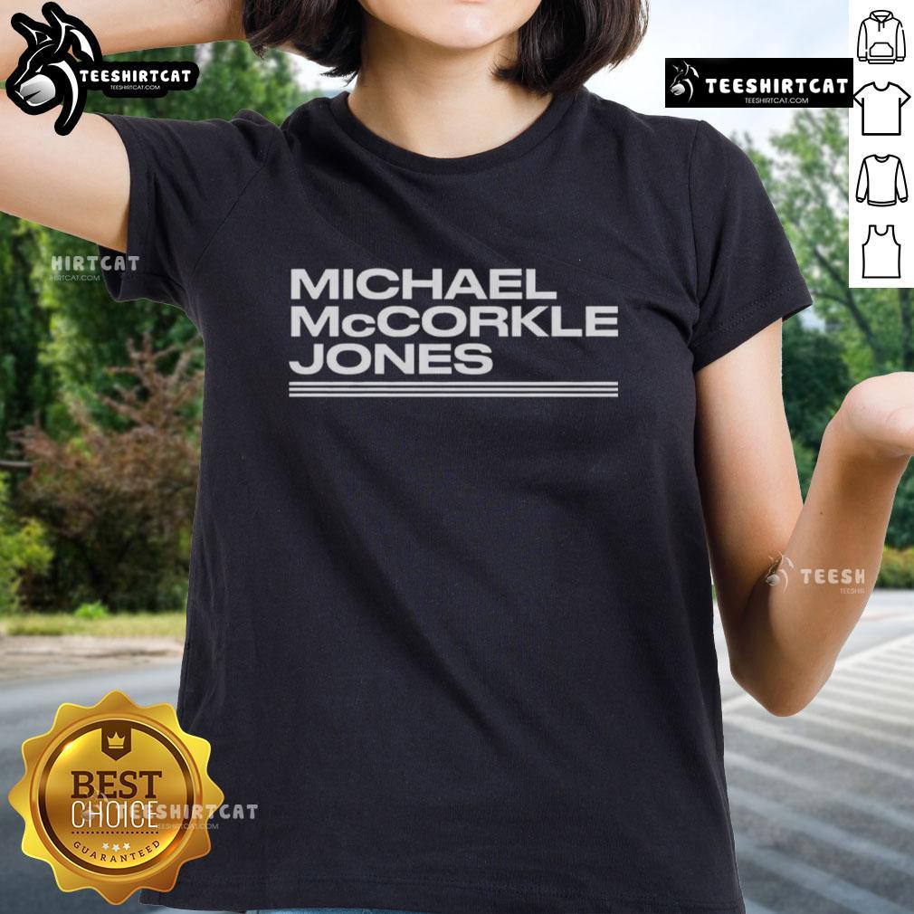 Top Mac Jones Mccorkle San Francisco Ladies Tee