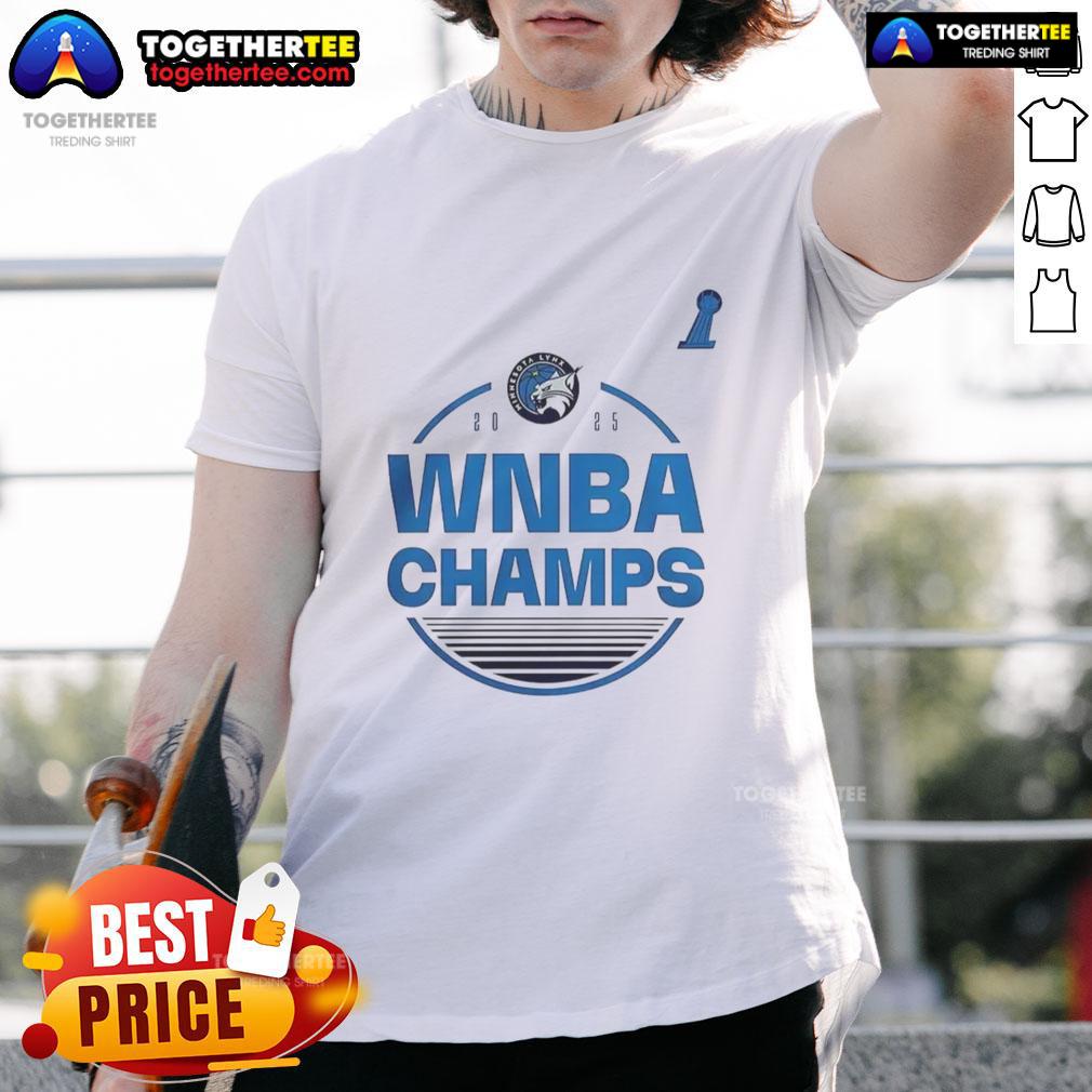 Top Minnesota Lynx 2025 Wnba Finals Champion T Shirt Top Minnesota Lynx 2025 WNBA Finals Champion T-Shirt featuring team logo and celebratory design in vibrant colors.