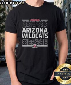 Alt Text: Top MV Sport Arizona Wildcats Core Block A T-Shirt featuring bold logo and comfortable fit for fans.