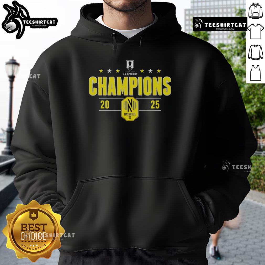 Top Nashville Sc 2025 Lamar Hunt U.S. Open Cup Champions Hoodie Top Nashville SC 2025 Lamar Hunt U.S. Open Cup Champions hoodie showcasing team pride and victory in stylish design.