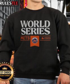 Top New York Mets Baseball World Series MLB 2025 sweatshirt featuring vibrant team colors and logo, perfect for fans.