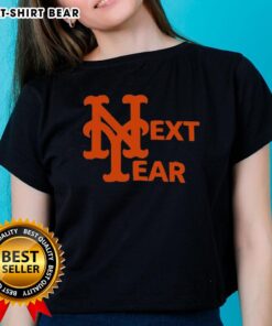 Stylish ladies tee featuring the New York Mets logo, perfect for fans supporting their team next year.