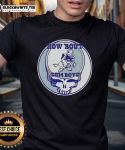 Top NFL Dallas Cowboys Grateful Dead Stealie T-Shirt featuring iconic logo, perfect for fans and collectors alike.