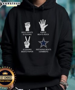 Alt Text: Stylish Dallas Cowboys football logo hoodie, perfect for fans supporting their team in comfort and style.