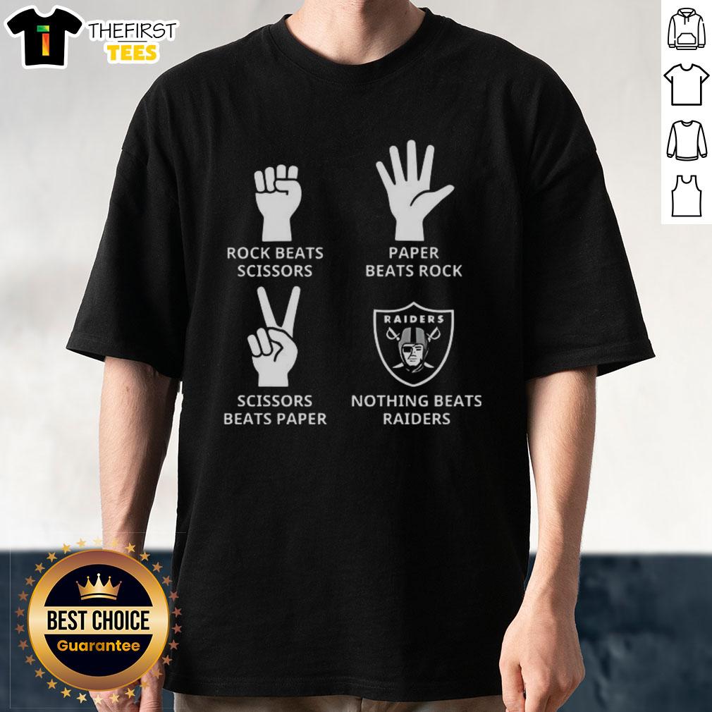 top-nothing-beats-las-vegas-raiders-football-logo-t-shirt-1 Alt Text: Top Nothing Beats Las Vegas Raiders Football Logo T-Shirt featuring the iconic Raiders logo on a stylish black tee.
