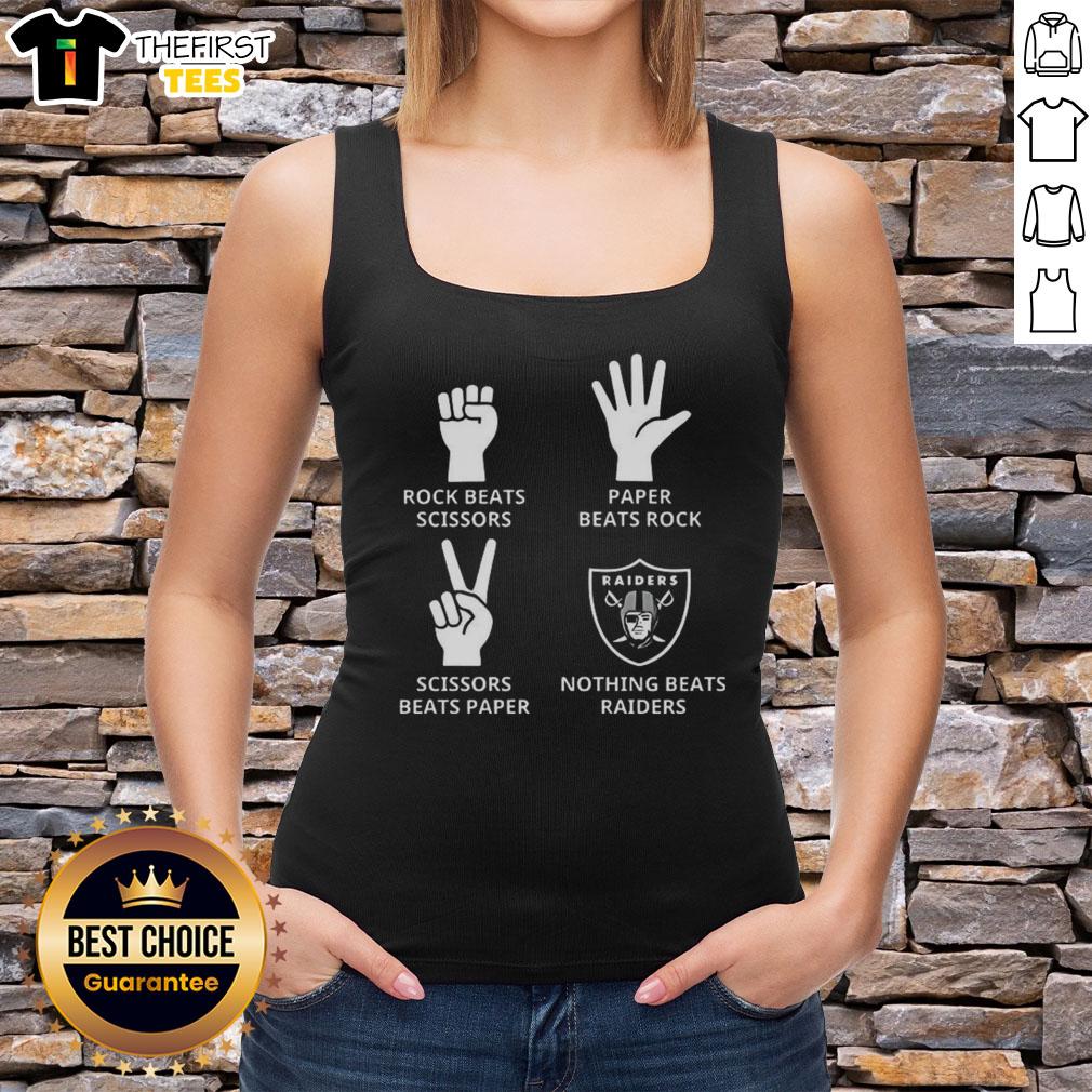 top-nothing-beats-las-vegas-raiders-football-logo-tank-top Stylish tank top featuring the Las Vegas Raiders football logo, perfect for fans showcasing team spirit.