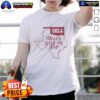 Alt Text: Top Okla We'Re Still On Top Map T-Shirt showcasing Oklahoma pride with a stylish graphic design.