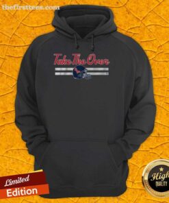 Top Ole Miss Football Take The Over Hoodie featuring team colors and logo, perfect for game day attire.