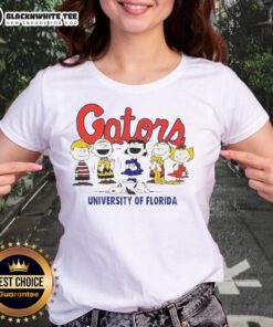 Top Peanuts X Florida Gators The Gang Ladies Tee featuring vibrant graphics and a comfortable fit for fans.
