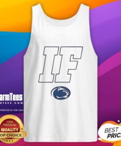 Alt Text: Stylish 2025 Penn State tank top design featuring blue and white colors, perfect for summer fans and alumni.