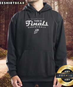 Top Phoenix Mercury 2025 WNBA Finals basketball hoodie featuring team colors and logo for fans and supporters.