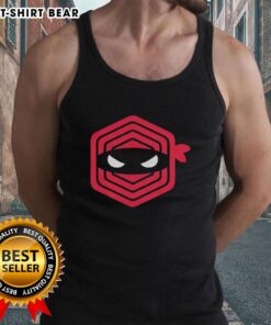 Top Pitching Ninja Cleveland Guardians baseball tank top featuring a playful design for sports fans.