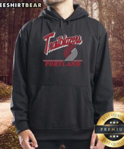 Top Portland Trail Blazers Fly By Vintage Hoodie featuring classic design and team colors, perfect for fans and collectors.